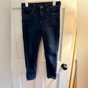 American Eagle Outfitters Dark Blue Skinny Jeans